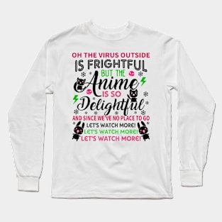 Anime Xmas Sweater Long Sleeve T-Shirt